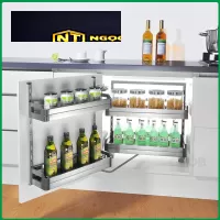 Tủ đồ khô 2 tầng inox hộp tại Đại Phước